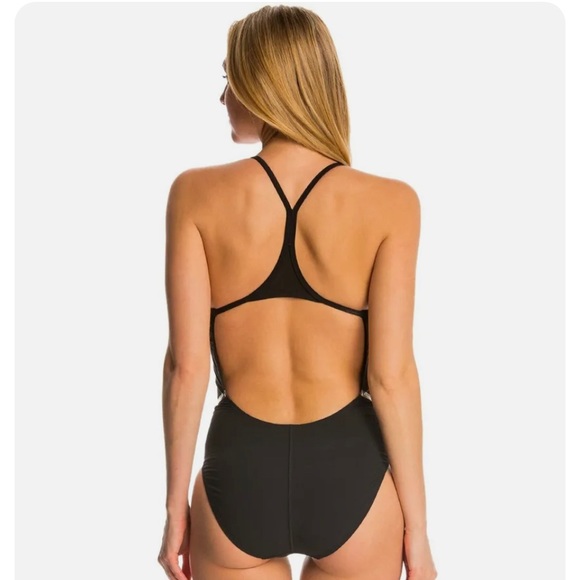 CLEARANCE- Women Power Plus LZR Fit Thin Strap One Piece Swimsuit. Sz. 6. #0295 - Picture 3 of 7